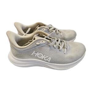 Hoka One One Solimar Womens Size 8B Silver Grey Running Sneakers Athletic